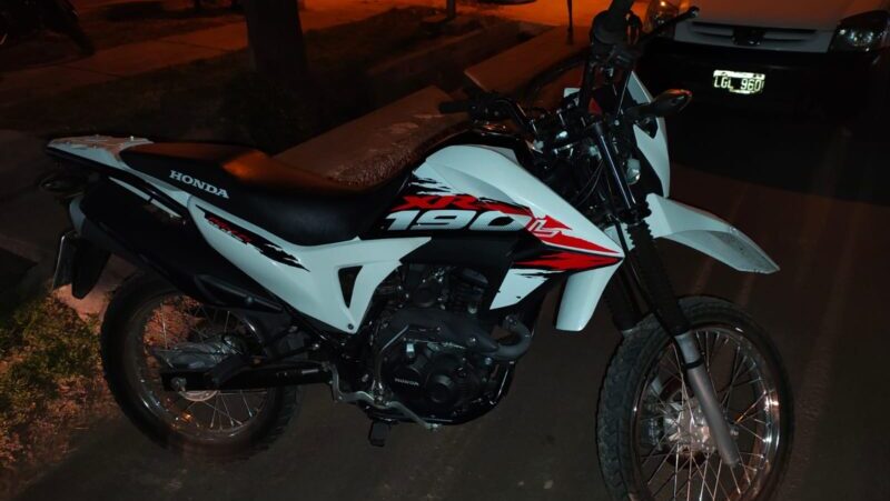 Secuestraron marihuana y una moto