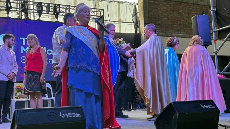 Nidia Olivares y Eduardo Cruzate, la reina y el rey del adulto mayor