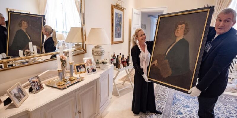 El retrato perdido de la Mata Hari nazi fue hallado luego de una búsqueda de medio siglo