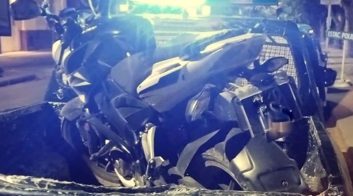 Motociclista detenido por alcoholemia positiva