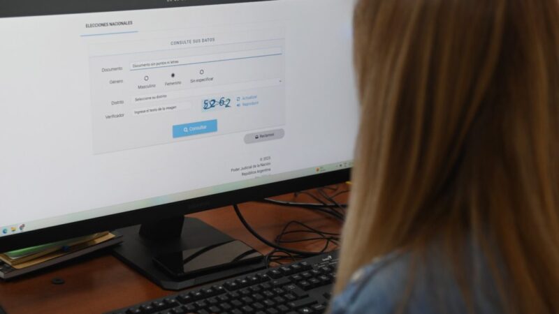 Elecciones 2025: se puede acceder al padrón electoral para saber cuál es el lugar de votación