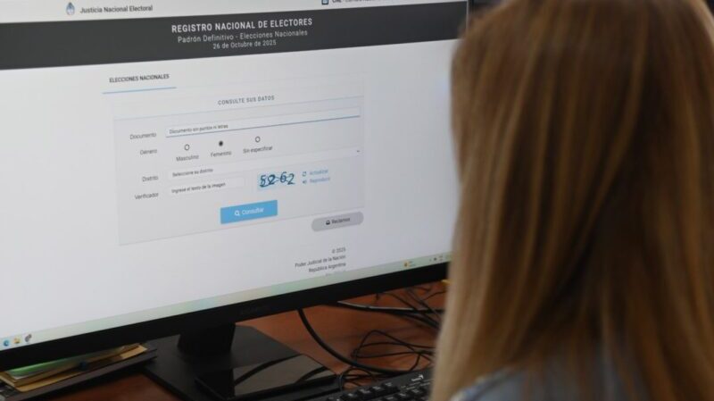 Elecciones 2025: se puede acceder al padrón electoral para saber cuál es el lugar de votación