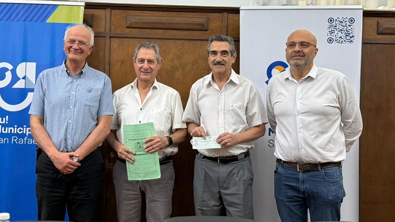 Apoyo del Municipio a los programas solidarios del Rotary Club San Rafael Este