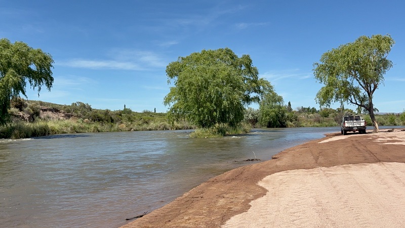 Avanzan los trabajos de la nueva costanera de Cañada Seca