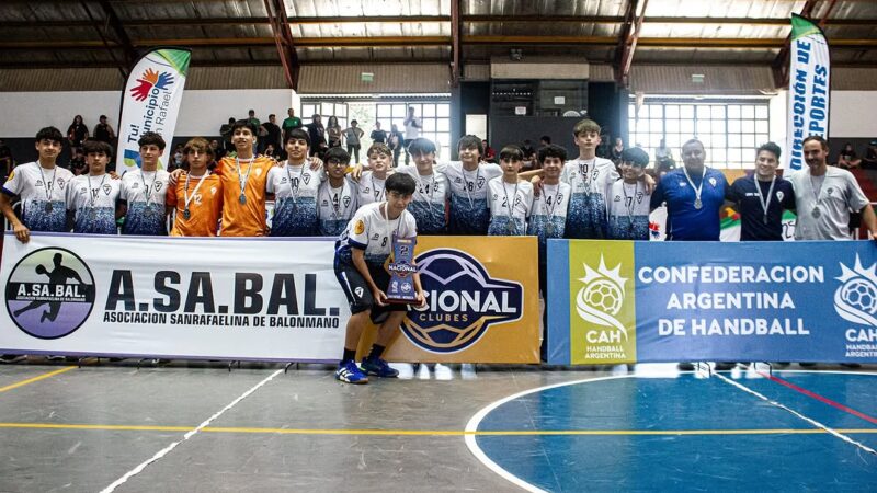 Destacada actuación de los equipos sanrafaelinos en el nacional de handball