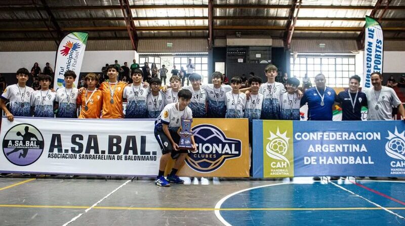 Destacada actuación de los equipos sanrafaelinos en el nacional de handball