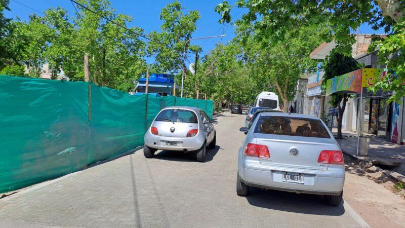 Habilitaron la 2° cuadra de la calle Almafuerte, transitar con precaución
