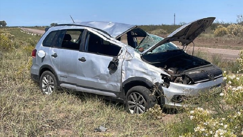 Otro vuelco en San Rafael