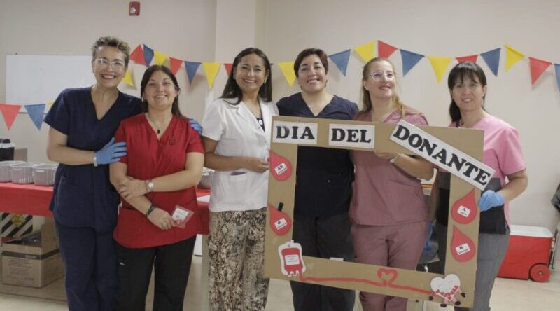 Exitosa colecta en el Hospital Schestakow en el marco del Día Nacional del Donante Voluntario de Sangre