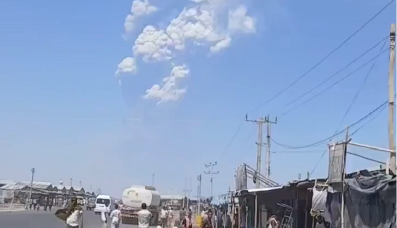 Poderosa erupción del volcán que estuvo dormido durante 10.000 años