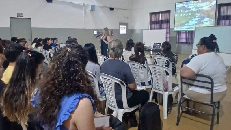 San Rafael: cuidando la voz con futuros docentes