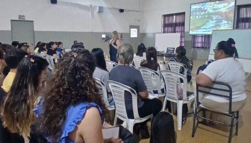 San Rafael: cuidando la voz con futuros docentes