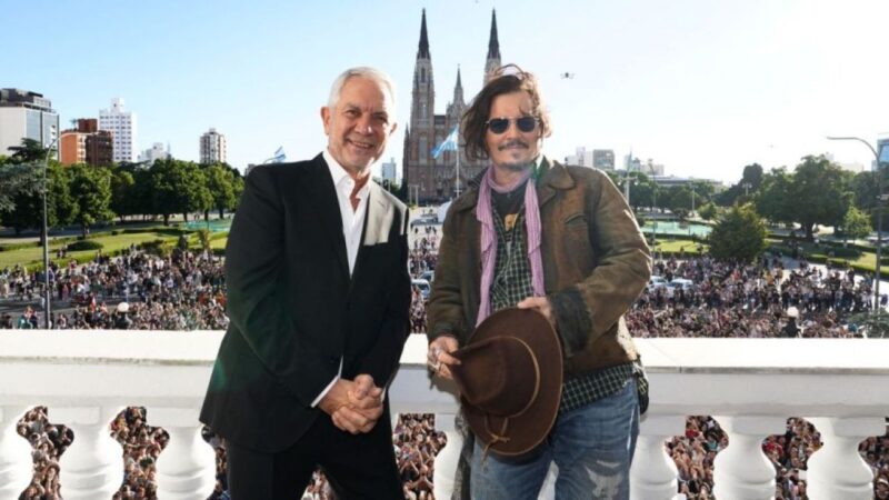Johnny Depp: «Milei es una versión argentina de Donald Trump»