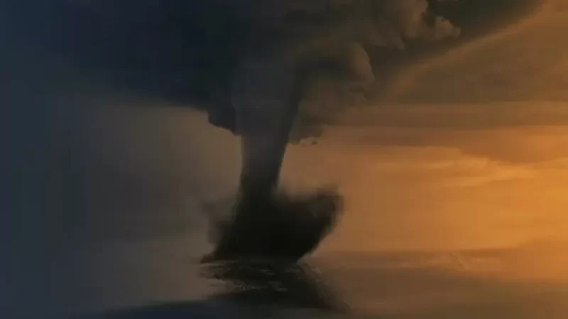 Tornado no supercelular sorprende a Neuquén