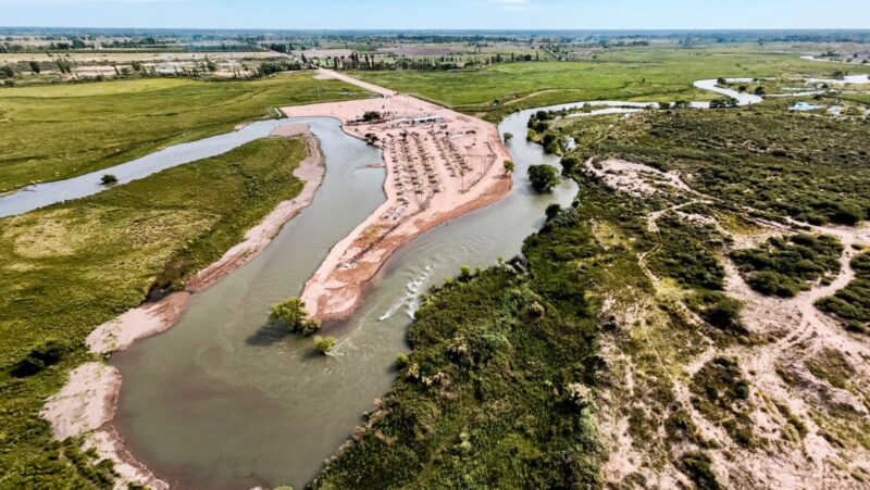 Así luce la costanera de Cañada Seca a días de inaugurar