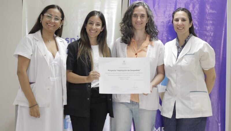 El Hospital Schestakow presentó la nueva Habitación de Despedida para el acompañamiento del duelo perinatal