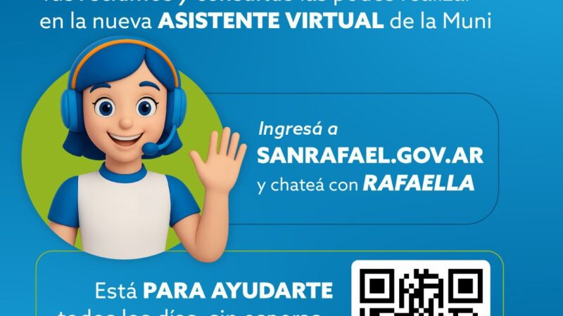 Rafaella, la nueva asistente virtual del municipio para consultas y reclamos disponible las 24 horas