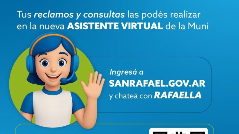Rafaella, la nueva asistente virtual del municipio para consultas y reclamos disponible las 24 horas