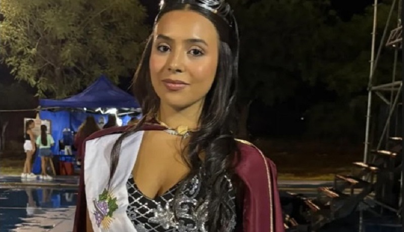 Briseida Apiolazza es la nueva representante vendimial de El Cerrito