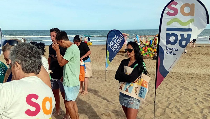 San Rafael cerró una exitosa promoción turística por la costa atlántica