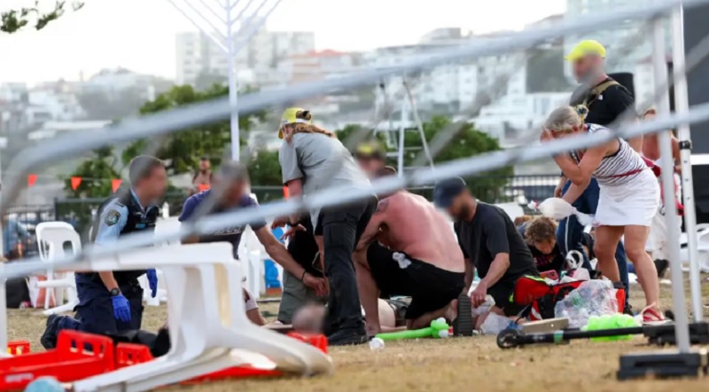 Tiroteo en una playa de Australia: dos hombres mataron a 11 personas durante una celebración judía