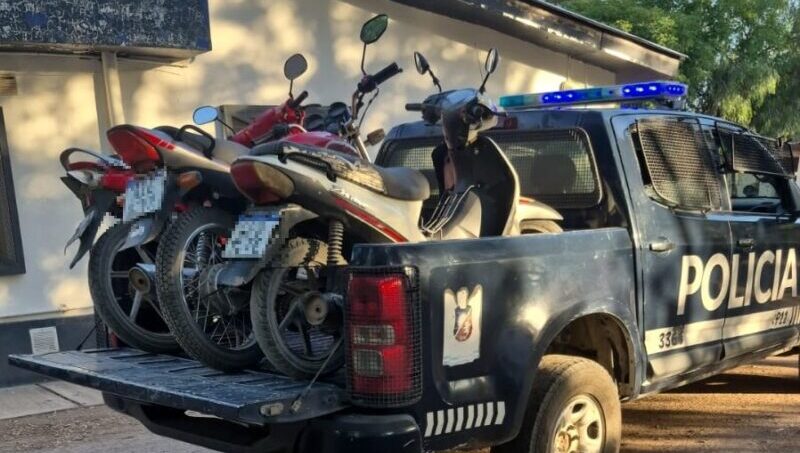 Operativo de alto impacto en San Rafael: controles, aprehensiones y motos retenidas