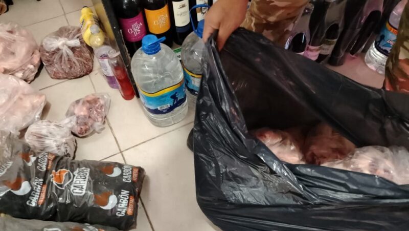 Allanamientos en San Rafael: la Policía de Mendoza decomisó más de 85 kilos de carne en mal estado