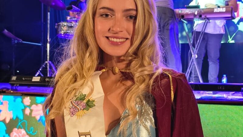 Azul Antolinez es la nueva representante de El Nihuil