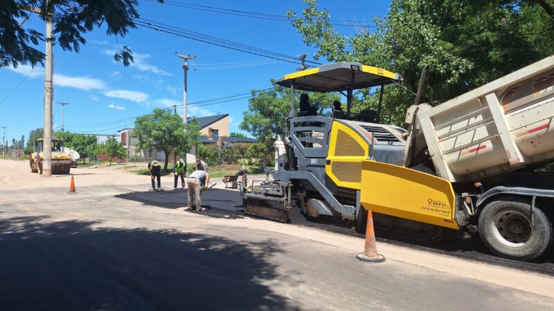 Ya se trabaja en el asfalto de la avenida El Libertador Hasta Juan XXXIII