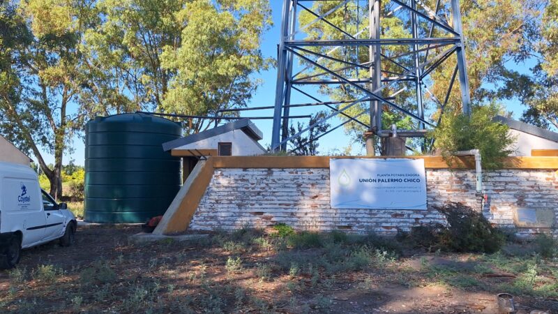Palermo Chico: se normalizó la Unión Vecinal y el municipio colabora en la mejora de la planta de agua potable