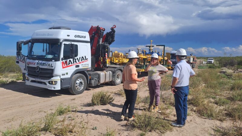 Gasoducto en marcha: con el arribo de nuevio equipamiento, la obra llega al 95% de avance
