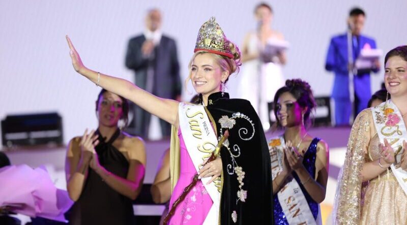 Azul Micaela Antolinez de El Nihuil, es la nueva Reina de San Rafael