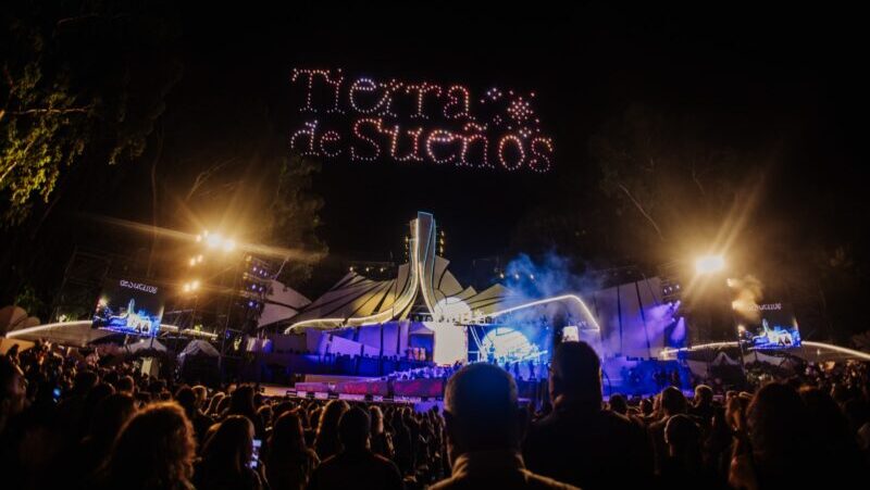 San Rafael tuvo el primer show de drones en la historia vendimial y así fue su gesta