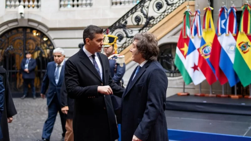 Milei y Santi Peña esperan que Trump les perdone la cuota de USD 1000 millones de Gaza