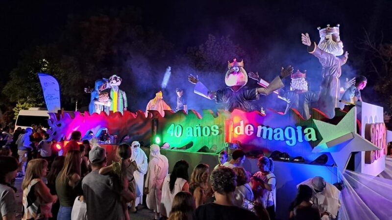 Todo listo para una nueva edición del carrusel de los Reyes Magos