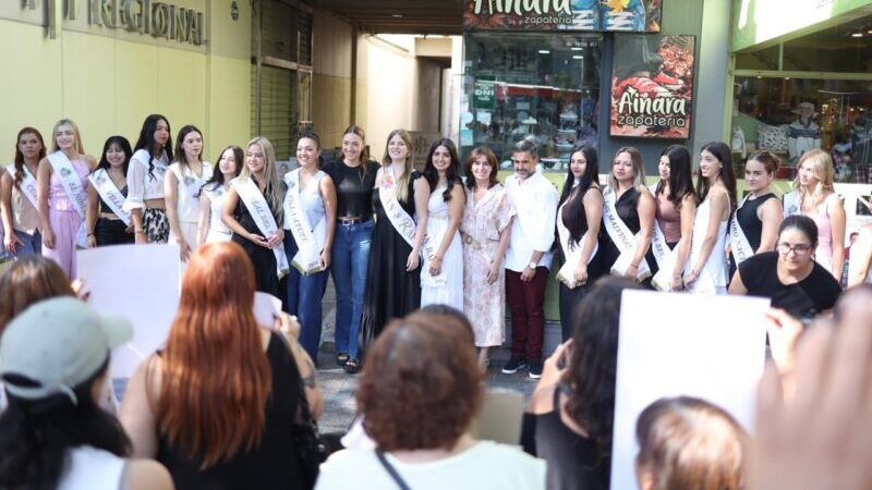 Las representantes vendimiales de San Rafael comenzaron la convivencia real