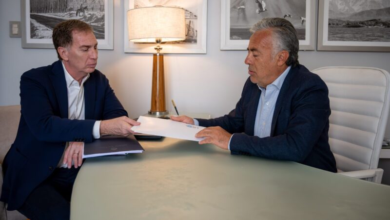 Cornejo elevó ante Nación un pedido formal para avanzar con obras viales estratégicas en Mendoza