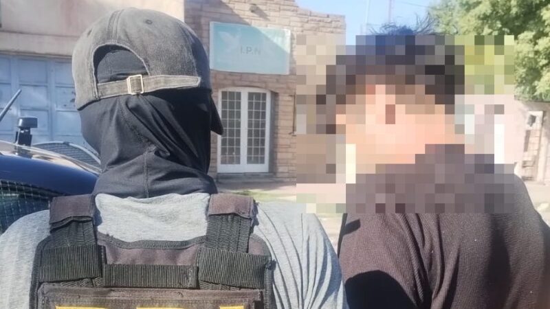 Cayó en San Rafael el autor de un robo con amplio prontuario