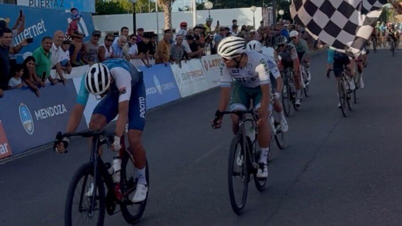 Sprint apretado y triunfo para Tivani en San Martín, Christian Moyano sigue al frente de la general