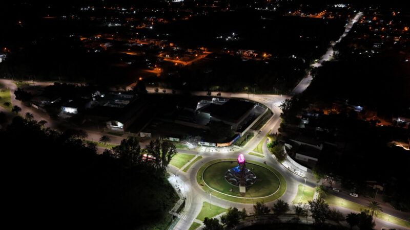 Nuevas luminarias Led en el corredor de avenida Sueta