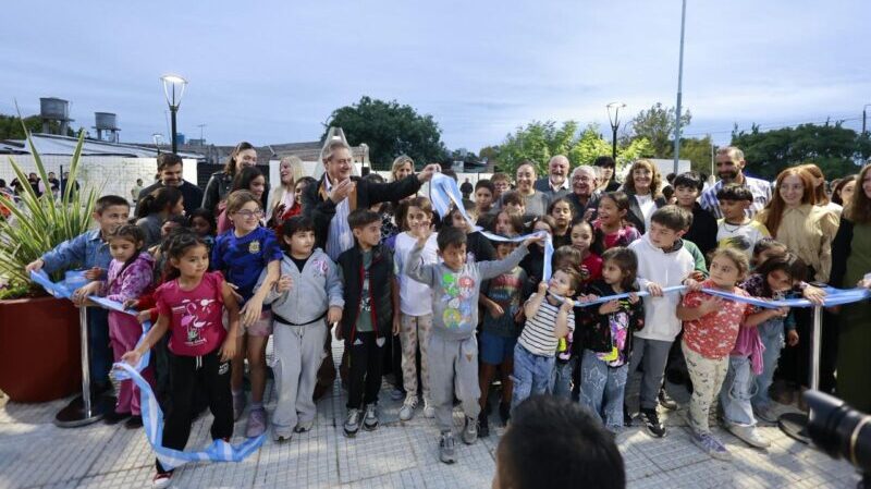 Omar Félix inauguró la plaza «Justo Rufino Guerrero de Cuadro Nacional