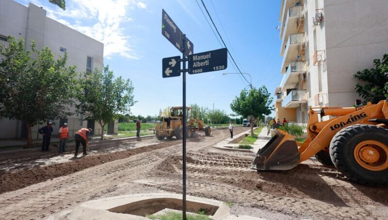 Se trabaja en los barrios Procrear y AMSA, mientras se proyectan San Alberto y San Andrés