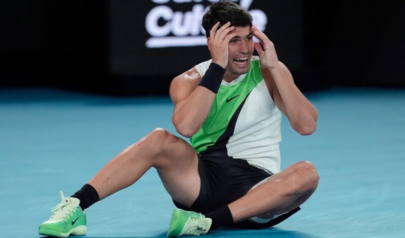 Carlos Alcaraz ganó el Abierto de Australia y se convirtió en el más joven en conquistar todos los Grand Slams