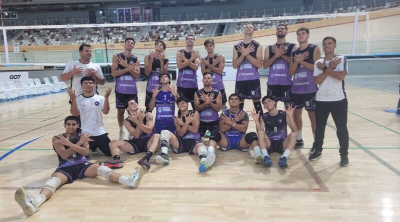 Gran debut de S.R.Club en Liga Federal Argentina de vóley que se está desarrollando en suelo sanjuanino