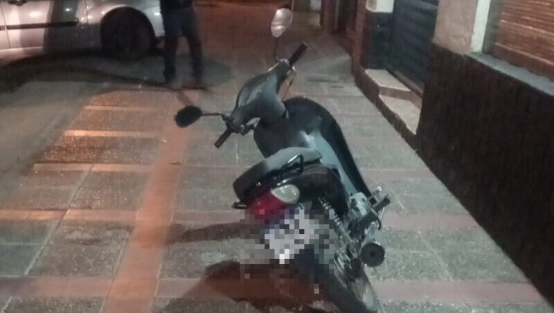 La policía recuperó una moto robada días atrás