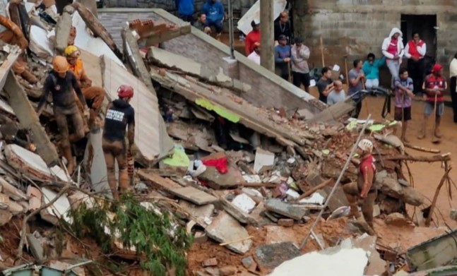 Brasil: murieron 46 personas por fuertes lluvias en Minas Gerais