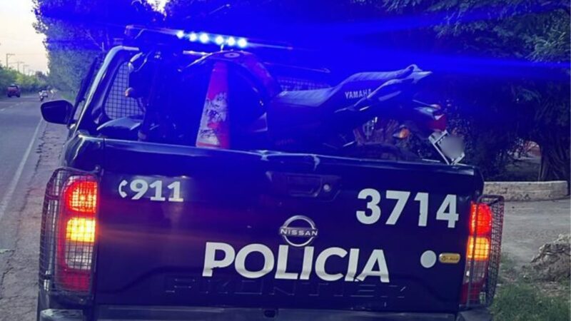 Secuestran una moto y un auto en operativo policial en Rama Caída