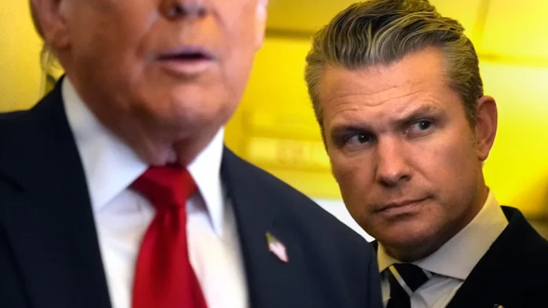 El equipo de Trump presiona a los medios: «Cuenten la guerra como la vemos nosotros»