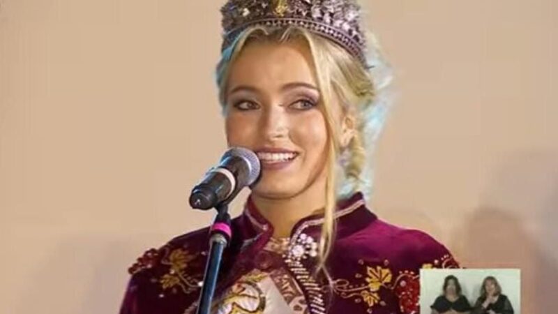Las primeras palabras de Azul Antolinez como nueva Reina Nacional de la Vendimia