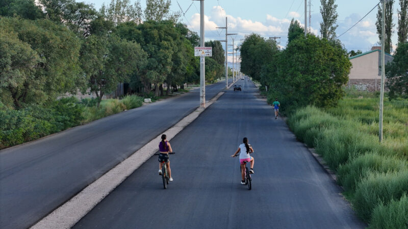 Ya está asfaltado el nuevo corredor de avenida El Libertador entre Alberdi y Juan XXXIII